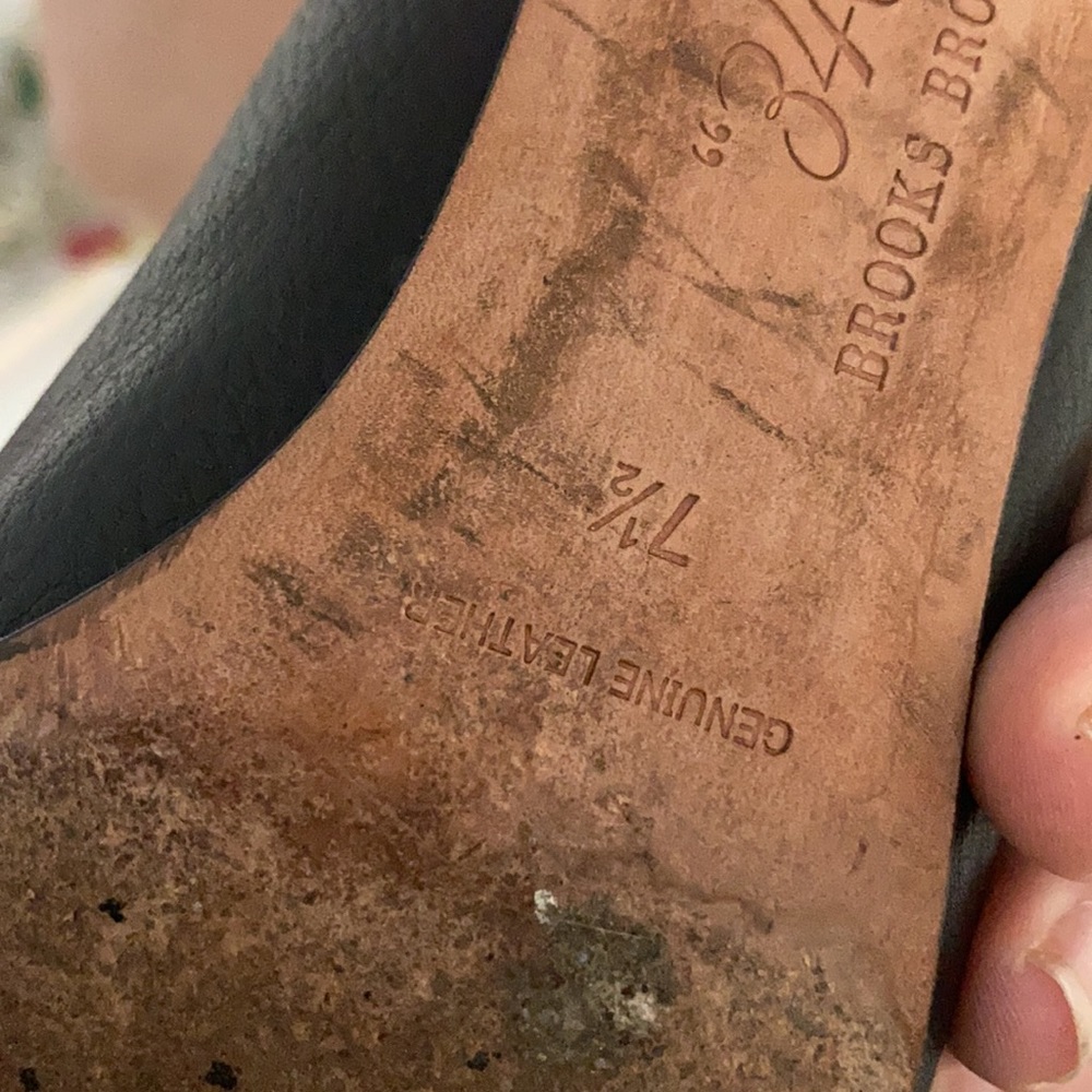 346 brooks brothers gorgeous leather shoes - Picture 7 of 7